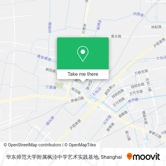 华东师范大学附属枫泾中学艺术实践基地 map