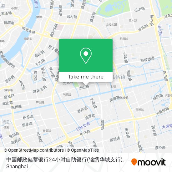 中国邮政储蓄银行24小时自助银行(锦绣华城支行) map