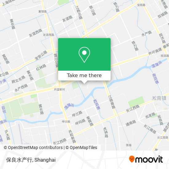 保良水产行 map