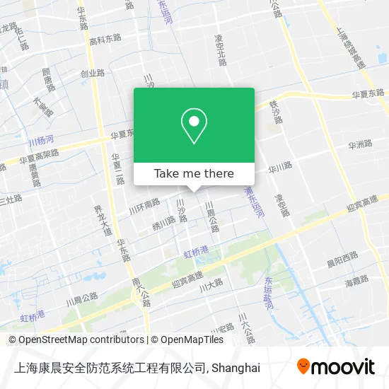 上海康晨安全防范系统工程有限公司 map