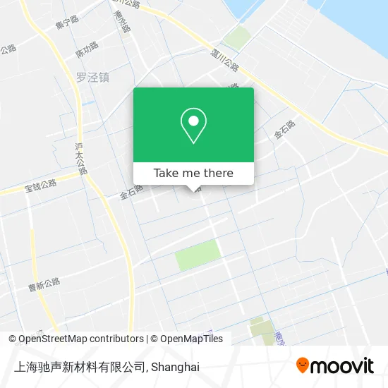 上海驰声新材料有限公司 map