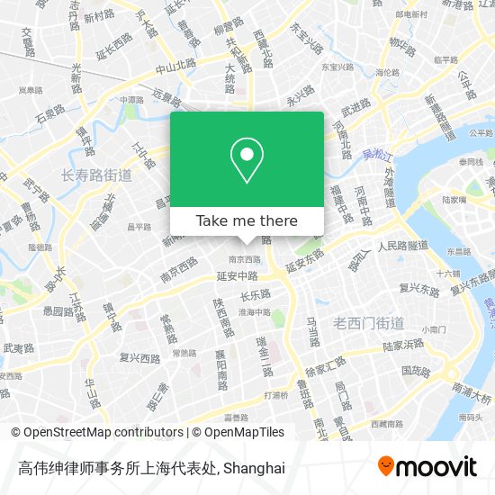 高伟绅律师事务所上海代表处 map