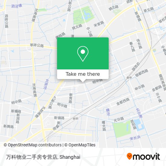 万科物业二手房专营店 map