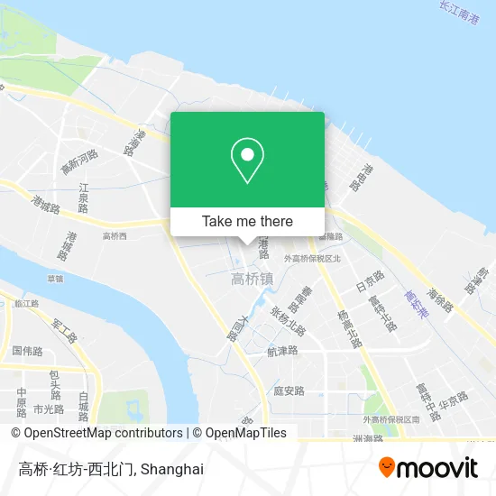 高桥·红坊-西北门 map