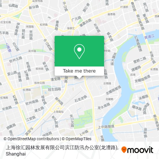 上海徐汇园林发展有限公司滨江防汛办公室(龙漕路) map