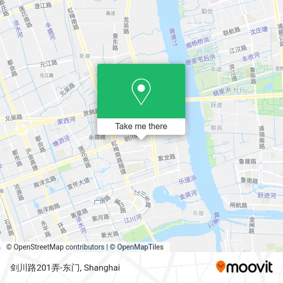 剑川路201弄-东门 map