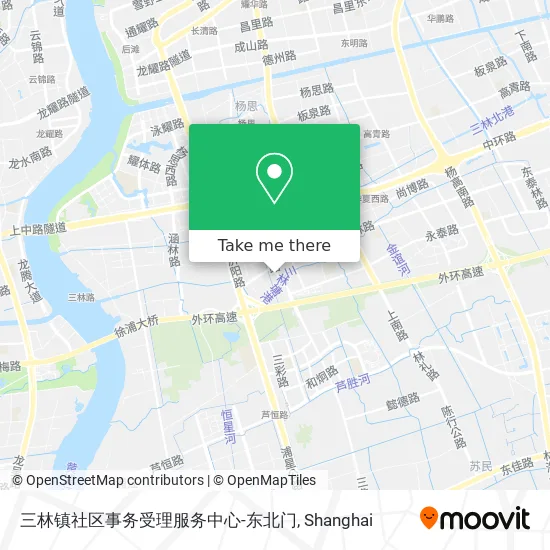 三林镇社区事务受理服务中心-东北门 map