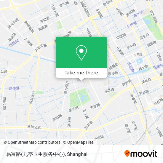 易富路(九亭卫生服务中心) map