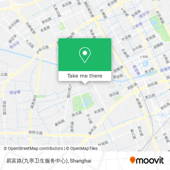 易富路(九亭卫生服务中心) map