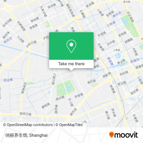 俏丽养生馆 map