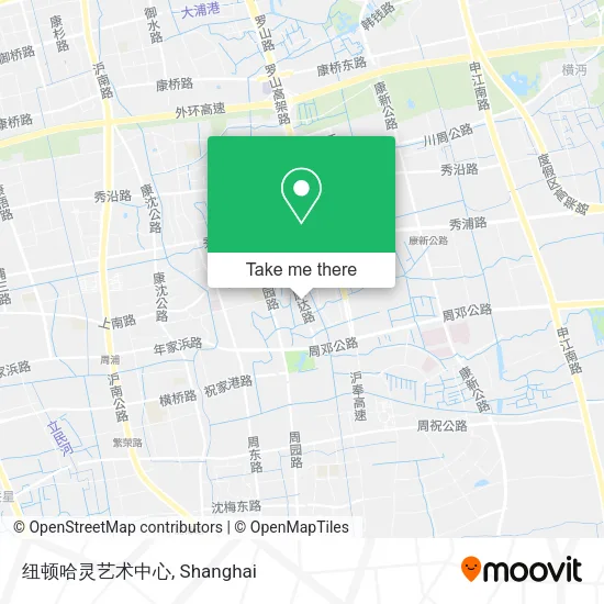 纽顿哈灵艺术中心 map
