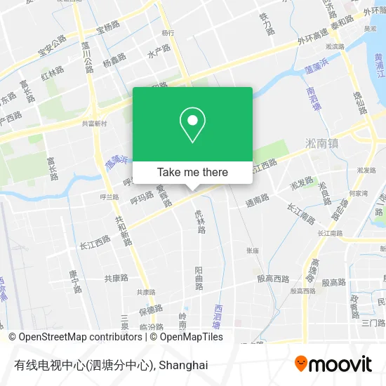 有线电视中心(泗塘分中心) map