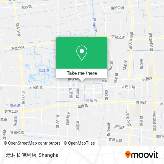 老村长便利店 map