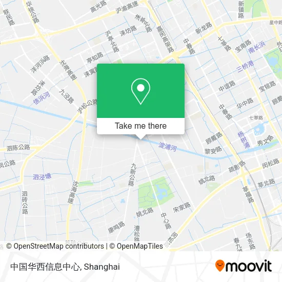 中国华西信息中心 map