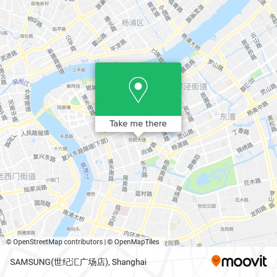 SAMSUNG(世纪汇广场店) map