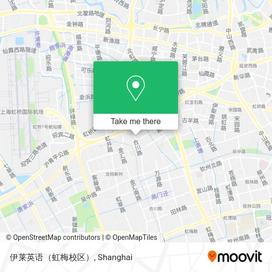 伊莱英语（虹梅校区） map