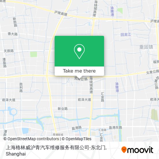 上海格林威沪青汽车维修服务有限公司-东北门 map