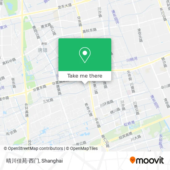 晴川佳苑-西门 map