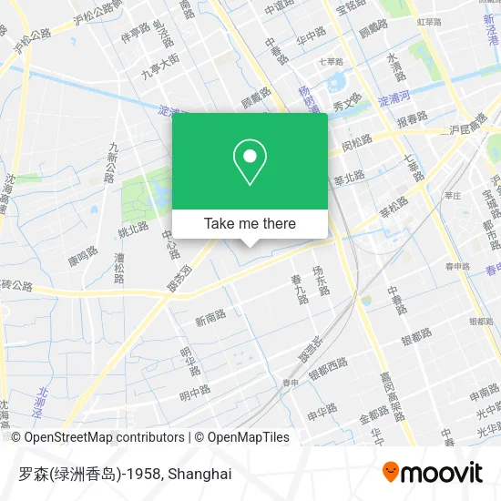 罗森(绿洲香岛)-1958 map