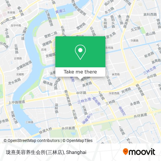 珑熹美容养生会所(三林店) map