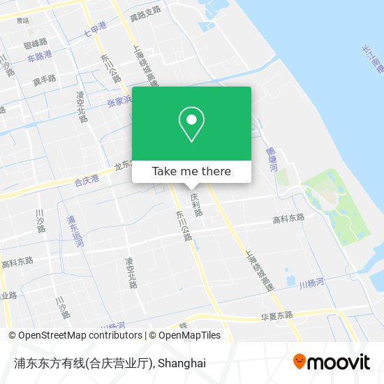浦东东方有线(合庆营业厅) map