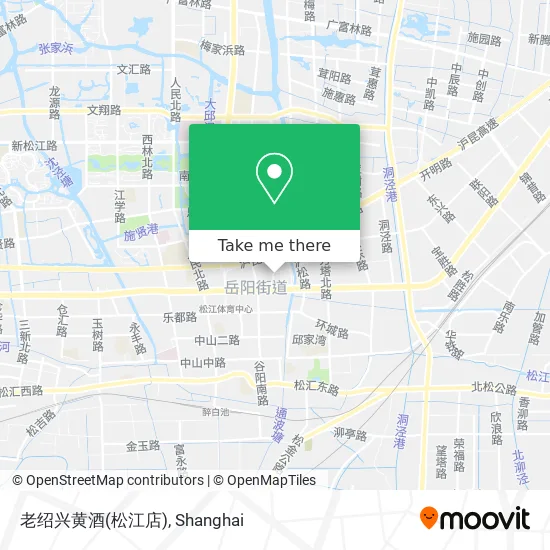 老绍兴黄酒(松江店) map