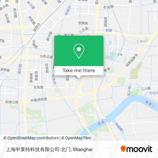 上海申莱特科技有限公司-北门 map