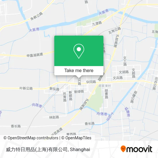 威力特日用品(上海)有限公司 map