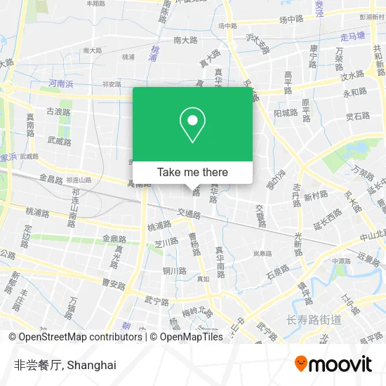 非尝餐厅 map