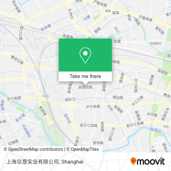 上海宗显实业有限公司 map