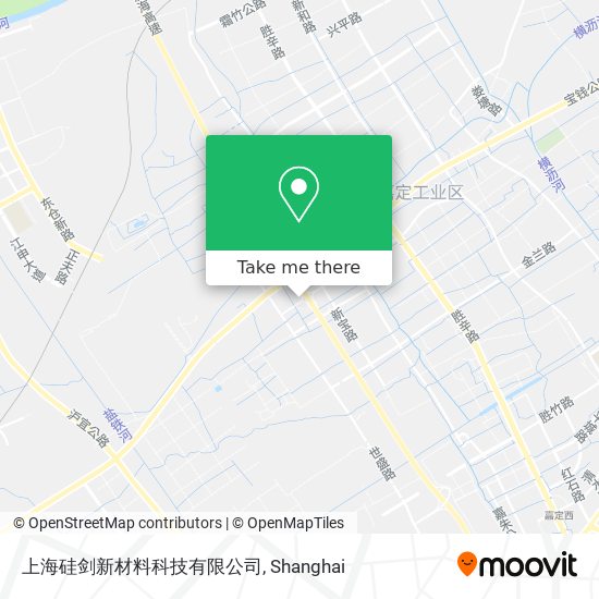 上海硅剑新材料科技有限公司 map