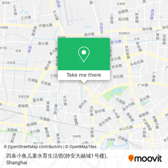 四条小鱼儿童水育生活馆(静安大融城1号楼) map