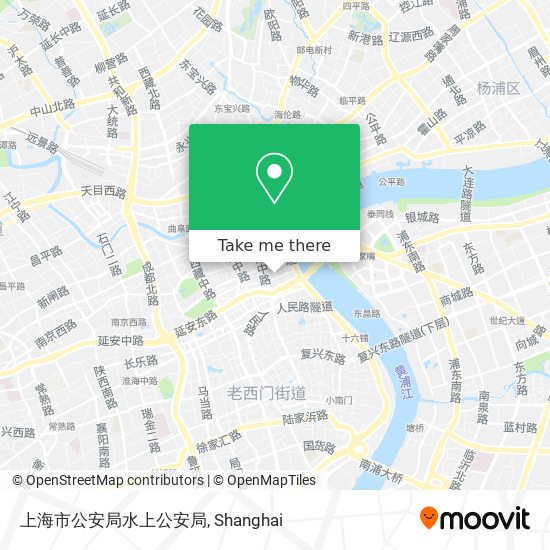 上海市公安局水上公安局 map