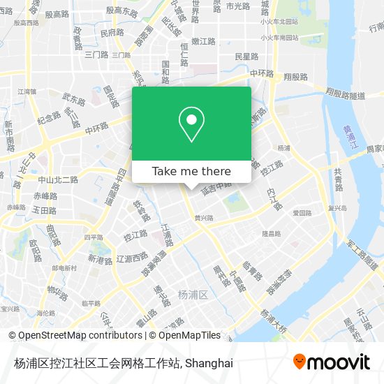 杨浦区控江社区工会网格工作站 map