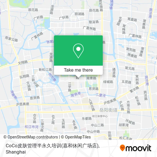 CoCo皮肤管理半永久培训(嘉和休闲广场店) map