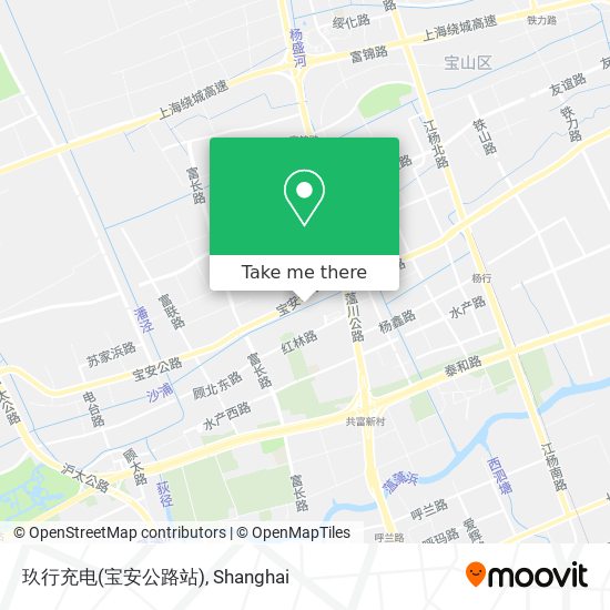 玖行充电(宝安公路站) map