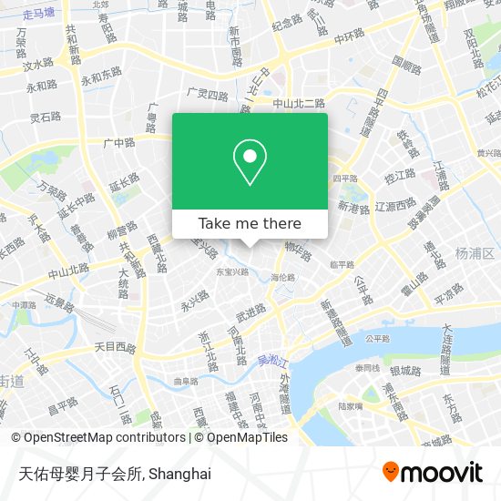 天佑母婴月子会所 map