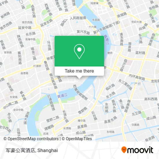 军豪公寓酒店 map