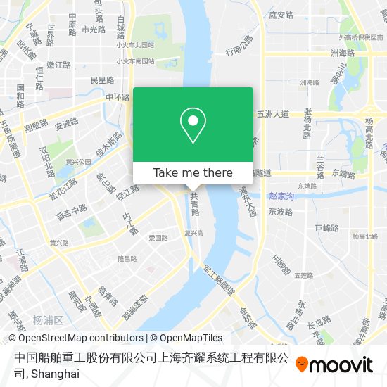 中国船舶重工股份有限公司上海齐耀系统工程有限公司 map