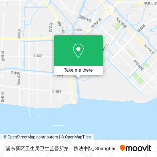 浦东新区卫生局卫生监督所第十执法中队 map