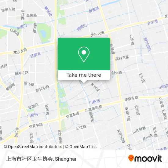 上海市社区卫生协会 map
