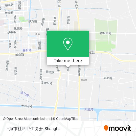 上海市社区卫生协会 map