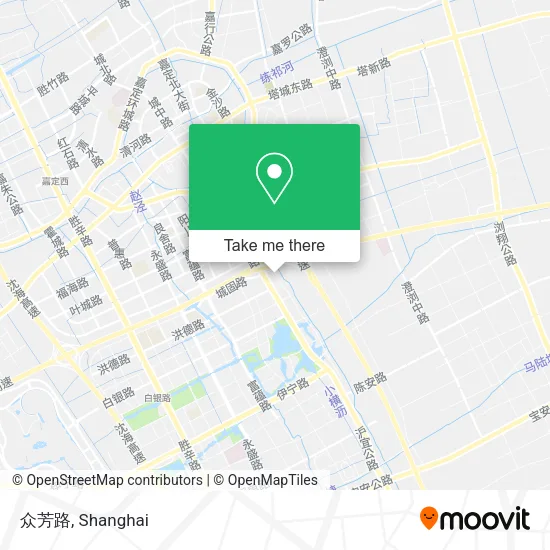 众芳路 map