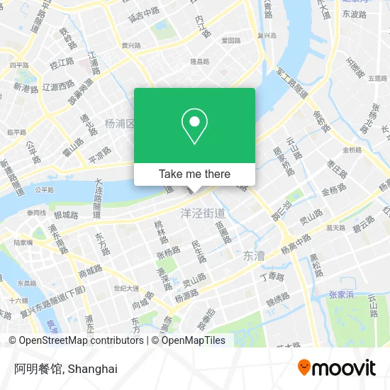 阿明餐馆 map