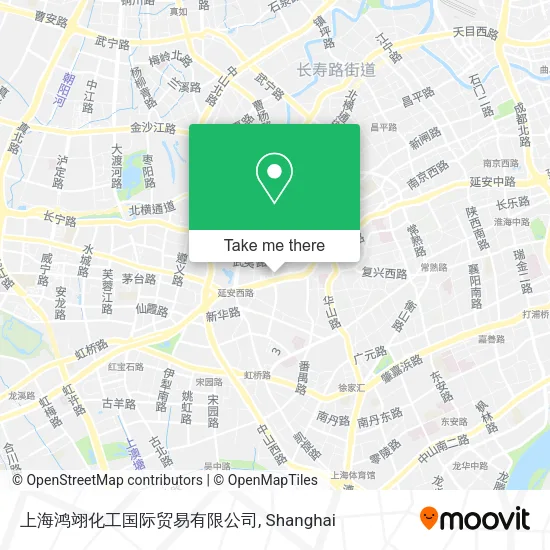 上海鸿翊化工国际贸易有限公司 map