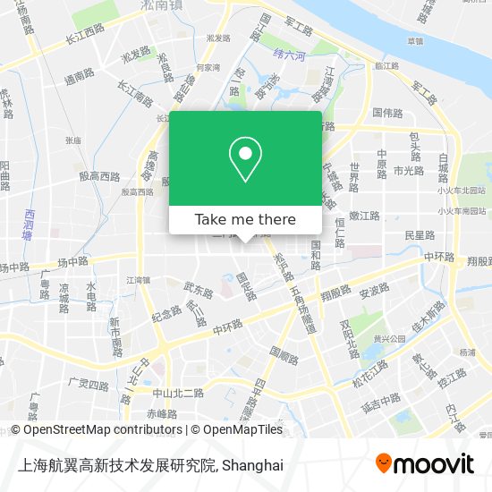 上海航翼高新技术发展研究院 map