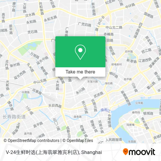 V-24生鲜时选(上海翡翠雅宾利店) map