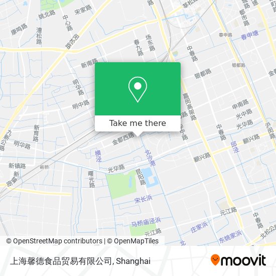 上海馨德食品贸易有限公司 map