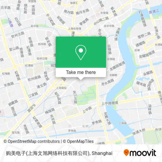 购美电子(上海文旭网络科技有限公司) map
