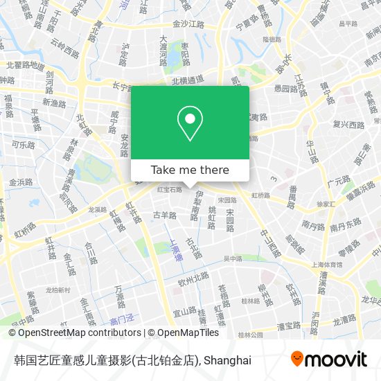 韩国艺匠童感儿童摄影(古北铂金店) map